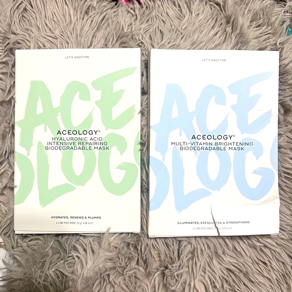 Aceology Sheet Masks 2 Boxes! $118 RV